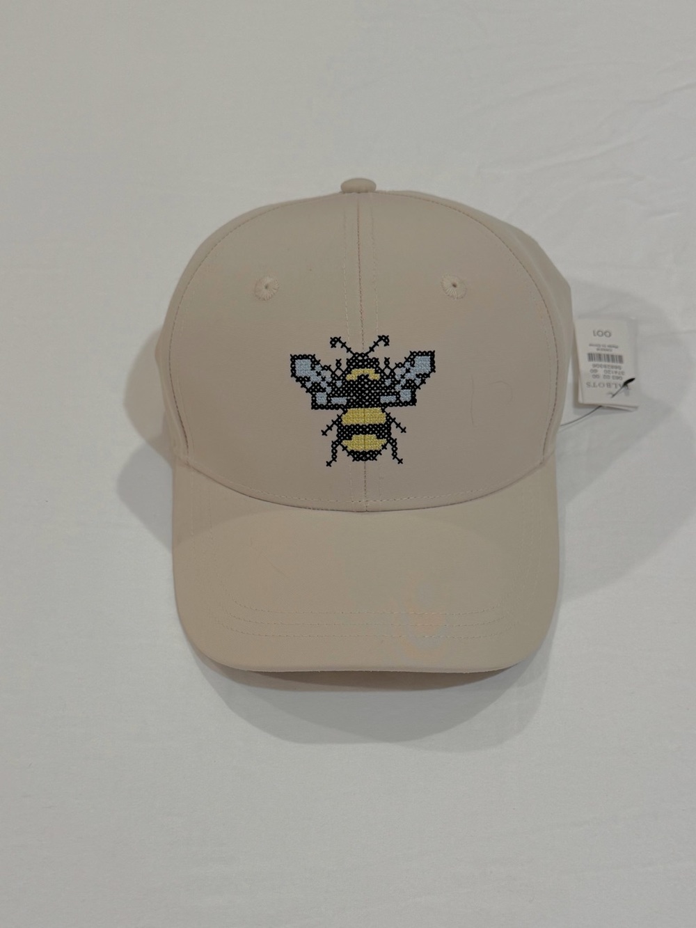 Talbots Honeybee Needlepoint Baseball Cap